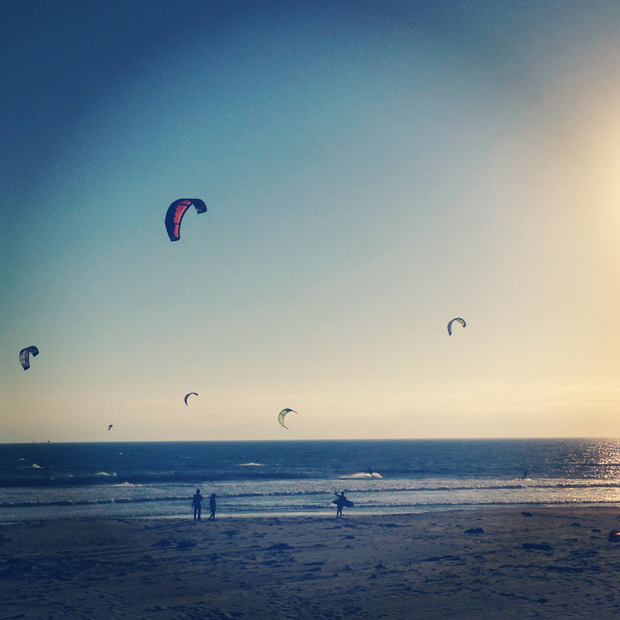 Kite Surfing Santa Cruz, California | Sarah McDonald