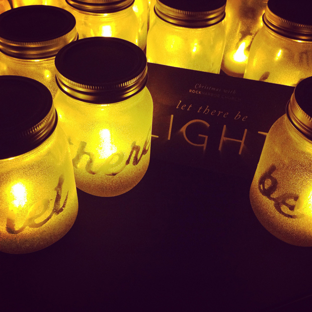 Let there be light DIY mason jars | Sarah McDonald
