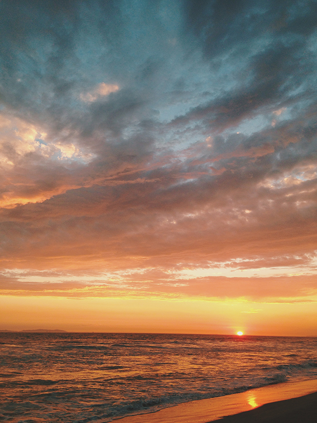 Sunset at Huntington Beach, California | Sarah McDonald